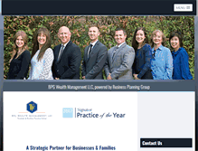 Tablet Screenshot of bpgnetwork.com